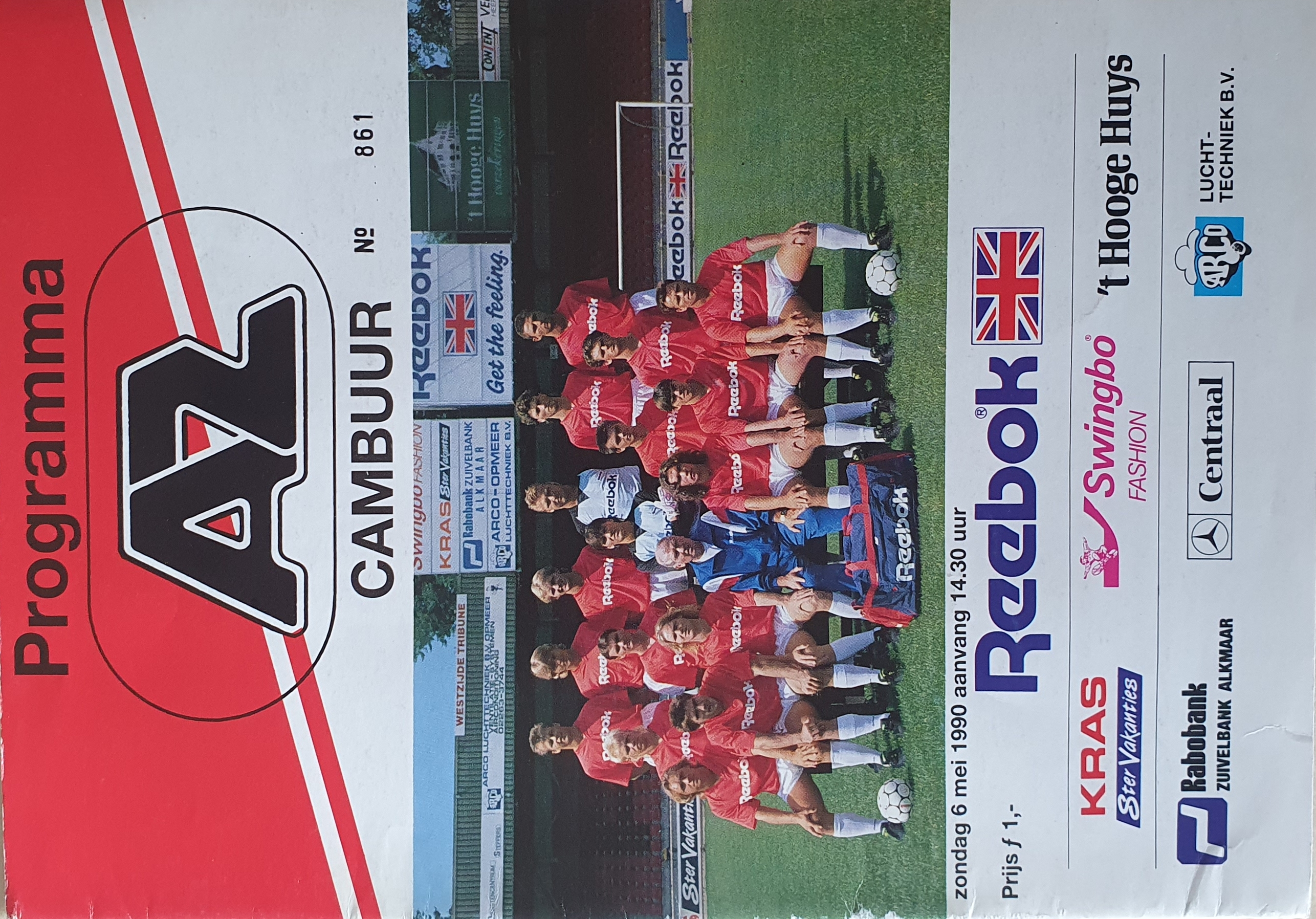 AZ Programma 6-mei-1990 Cmabuur